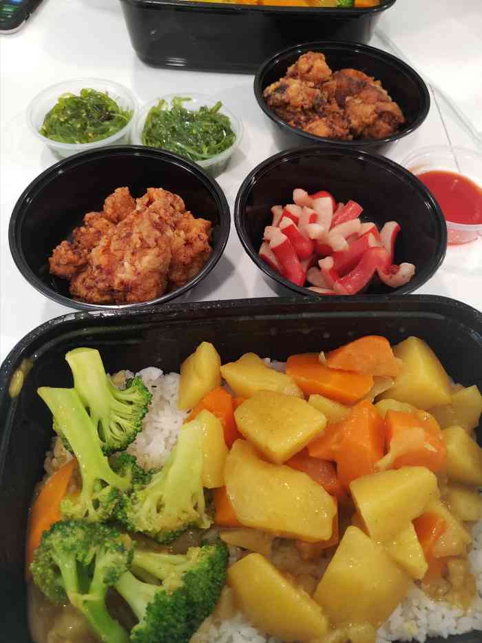 解忧食堂の咖喱丼饭(百子湾店)-"超市买东西 顺便解决一下午饭 发现这