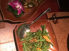 缅式虾酱炒四季豆-花马天堂云南餐厅 Lost Heaven(高邮路店)