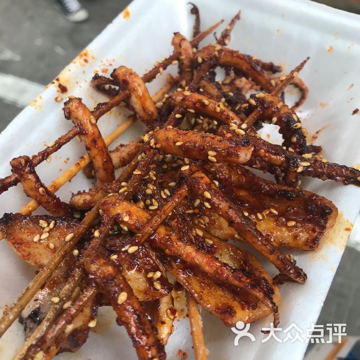 阿福鐵板滷汁魷魚