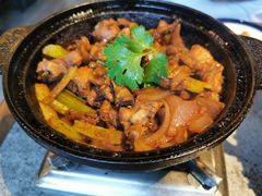 重庆鸡公煲-华盛园卷子王农家菜水库鱼