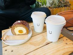 姜糖拿铁【圣诞特饮】-dotcom coffee古点咖啡(致真大厦店)