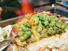 鲜青椒烤鱼-探鱼·鲜青椒爽麻烤鱼(银泰城店)