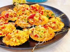烤扇贝-覃记海鲜美食餐厅