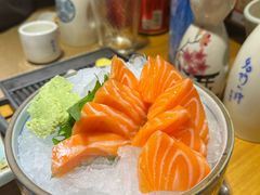 三文鱼刺身-三石铁板烧(紫竹桥店)