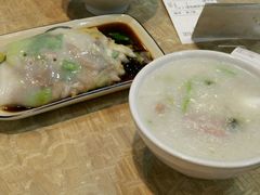 皮蛋瘦肉粥-荔银肠粉(广州天河华利路店)