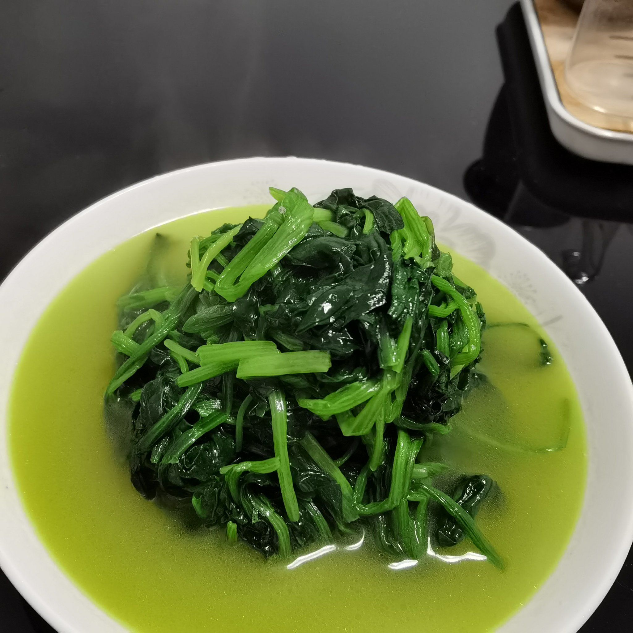 海鲜汤,上汤菠菜,番茄牛肉