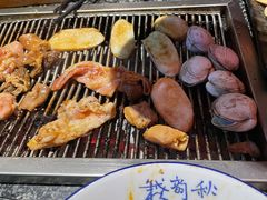正宗丹东黄蚬子-那贝勒·东北烧烤溜达串(大桥南路店)