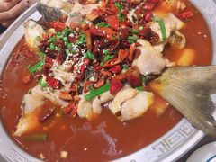 -东来菜馆•手抓海鲜家常菜•海鲜锅贴(鸽子窝店)