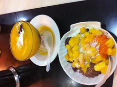 3色布甸&nbsp;芒果紫米-芬芳甜品(同福路店)