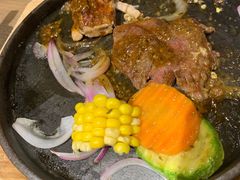 黑椒牛扒拼鸡扒七成熟-卡朋西餐(较场西路店)