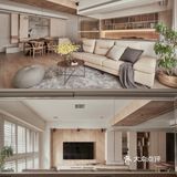 10w搞定130㎡原木大户型