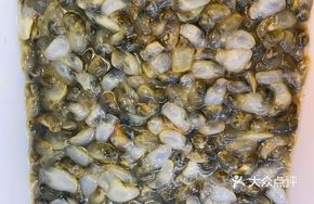 Dried Mud Snail with Cabbage