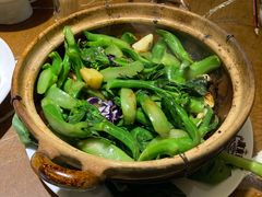 虾酱啫芥兰-广东道至正餐厅(区庄店)