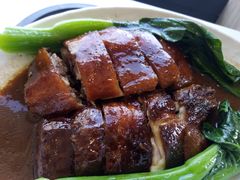 黄金脆皮烧鸭饭-百事佳烧鸭牛腩(上海虹桥站店)