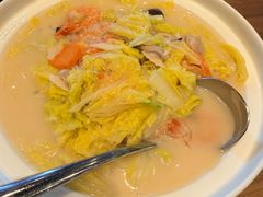 文蛤鲜虾煮胶东大白菜-香厨中餐厅(松北香格里拉店)