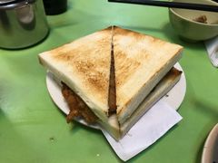 猪扒三明治-胜利茶餐室