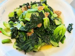 青菜炒油渣-壹只菜·崇明本地特色菜(崇明南门店)