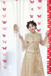 -桃子造型婚纱礼服(凤起广场店)