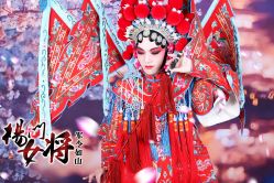 -后宫·古装汉服京剧儿童亲子全家福摄影