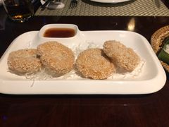 炸虾饼-食肆&Fourteen(武林夜市店)