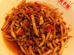 鱿鱼炒肉丝-天下客饭店(中山路店)