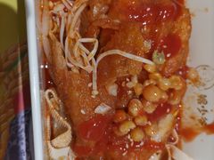 番茄无骨烤鱼-鲲少爷烤鱼饭.螺蛳粉·清真(爱琴海店)