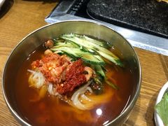 冷面-韩阳王石板烤肉
