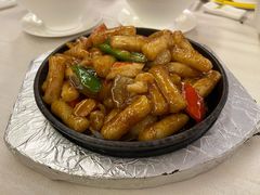 铁板海鲜年糕-银都上海菜馆(粤海东路店)