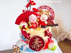 -卡比儿童蛋糕·心意定制·低脂零卡糖动物奶油FancyBALLOON(滨海店)