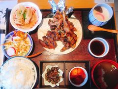火炙日式羊小排定食-味太助·银饭食堂(中华城店)