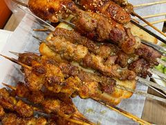 特色烤翅-宝记烧烤·碳锅羊肉·羊蝎子火锅·夜食社(文体路创始店)