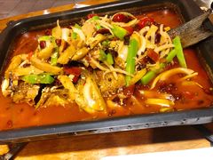 泡椒烤清江鱼-泡椒食堂