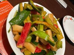 -清真·老门框爆肚涮肉·中华老字号(花乡店)