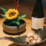 天妇罗挺新鲜的大虾,老公很喜欢。滑蛋鳗鱼有点腻