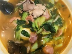 腰花香肠面-项记面馆(明瓦廊店)