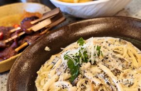 Black Truffle Mushroom Pasta