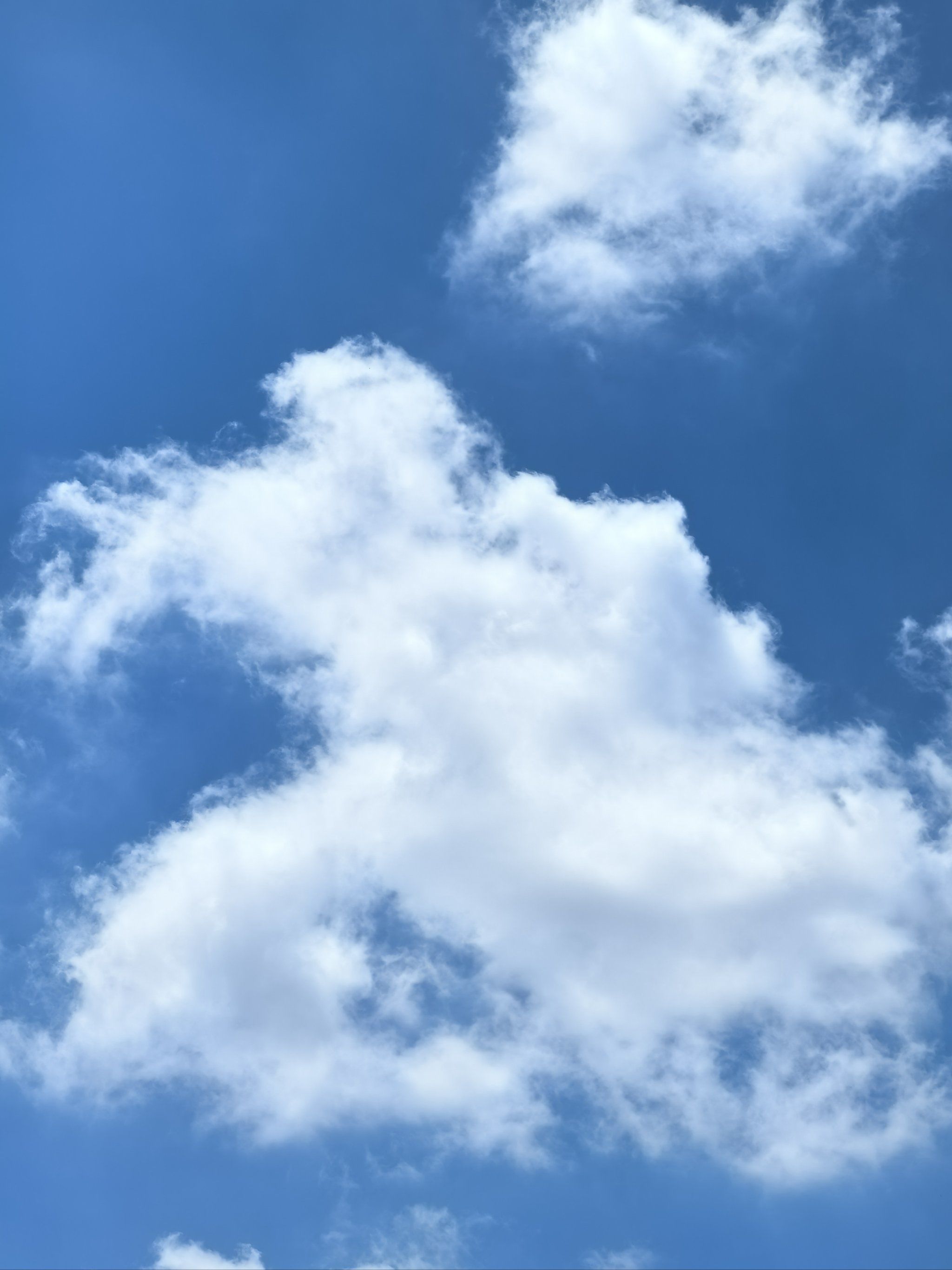 蓝天白云,我竟然拍出了这么好看的云