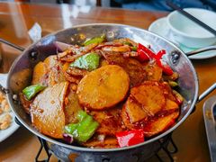 干锅土豆-徽厨食坊·农家特色私房菜