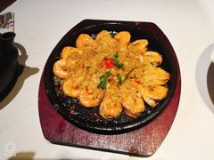 铁板烤虾-卯时·龙光雅宴·精致锡帮菜(惠山古镇店)