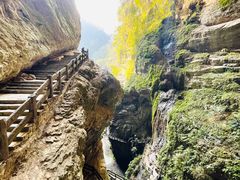 -龙水峡地缝景区