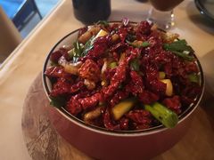 宫爆板筋-山石榴·贵州菜(丰盛里店)