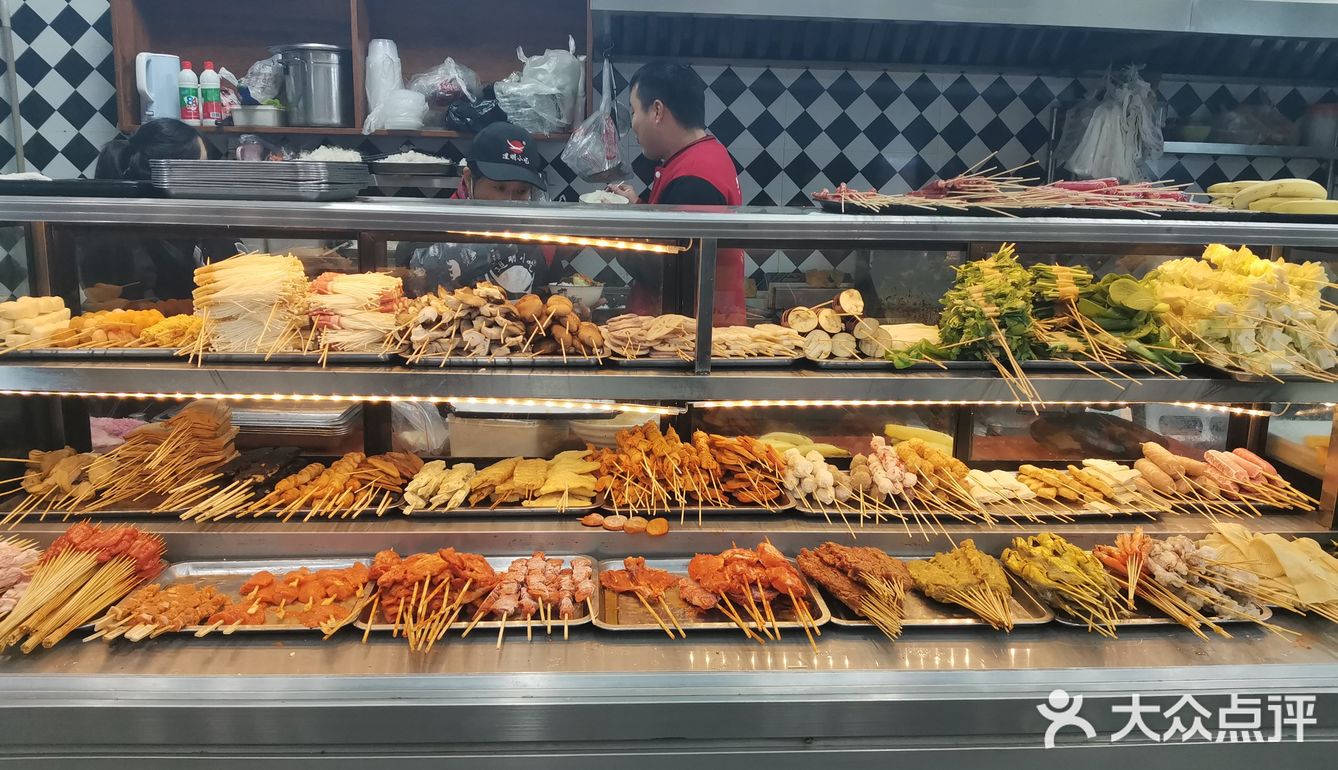 好吃的油炸道明小吃