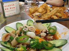 白灼墨鱼仔-南记食粥坊·宵夜大排档(岭南分店)