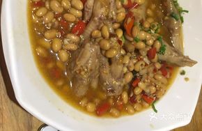 Stewed Chicken with Soybeans