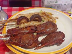 -龚海宝· 烧烤· 羊肉原切挂糊更好吃(庄市店)