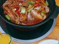 -鸡公煲(南竹饭店)