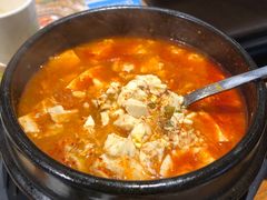 嫩豆腐汤-万兴佳烤肉·长白山老味道(宏泰广场店)