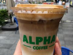 海盐拿铁-ALPHA COFFEE阿尔法咖啡(虹泉路店)