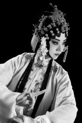 -胭脂猫京剧摄影