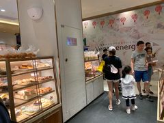 面包甜点陈列柜-山崎面包(静安久光店)